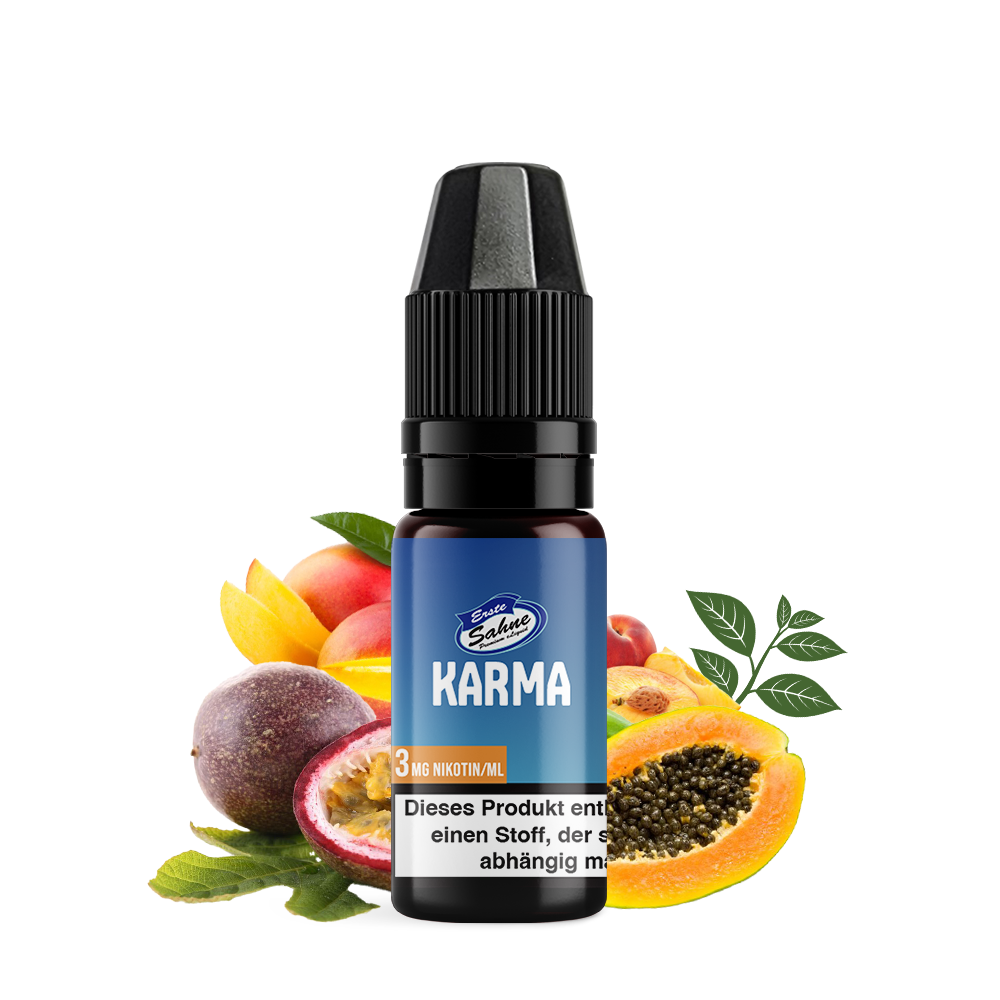 Erste Sahne Karma Liquid 10ml Exotisches ELiquid günstig kaufen