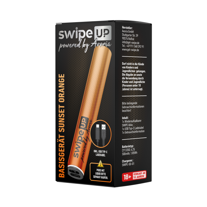 Swipe UP - POD Kit Batterie / Basisgerät 500mAh