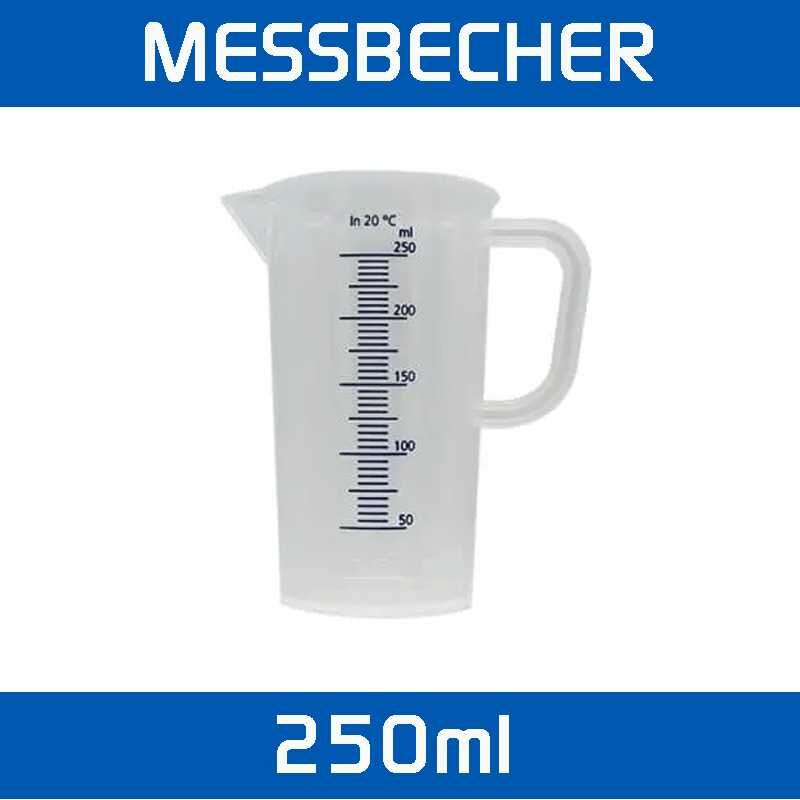 Messbecher 250 ml Messbecher Liquid mischen Zubehör AvoriaLiquids EZigaretten, Basen