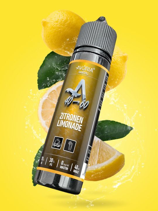 Avoria - Zitronen - Limo - Shortfill Liquid 40ml