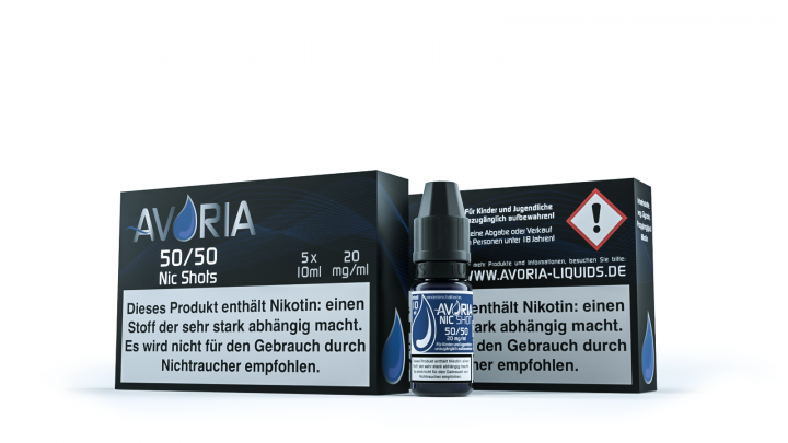 Avoria - Nikotin-Shots - 20mg (5er Pack)