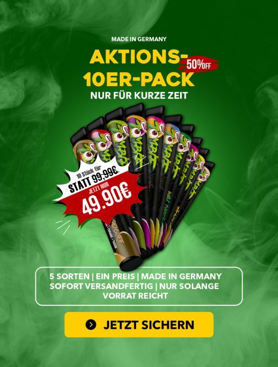 Zombie - Einweg E-Zigaretten Bundle 10er Sparpack 20mg