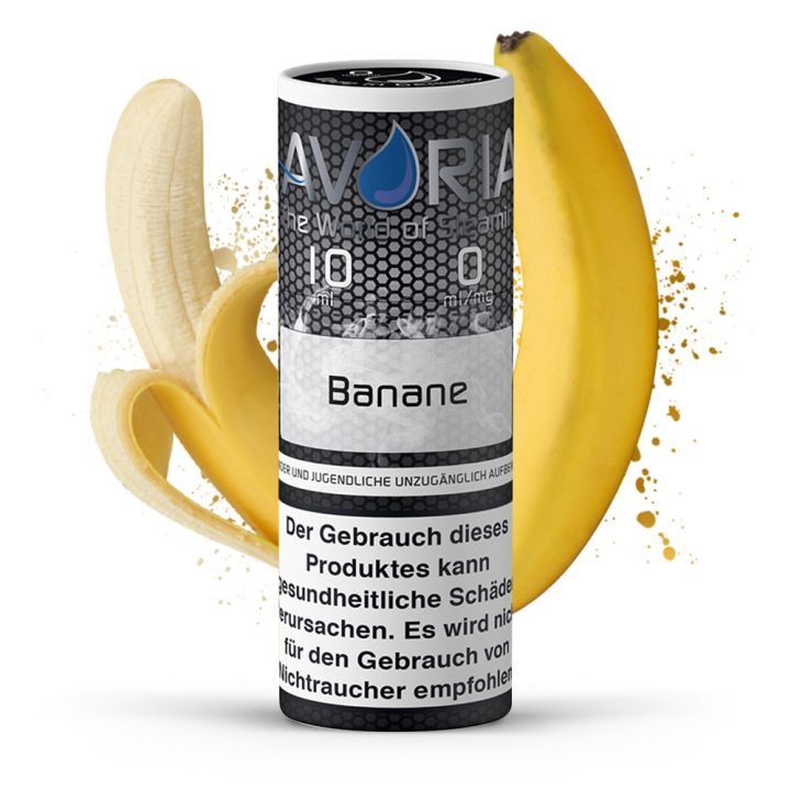 Avoria - Banane Liquid 10ml - ABVERKAUF