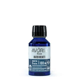 Avoria - Liquid Base Velvet 80/20 100 ml