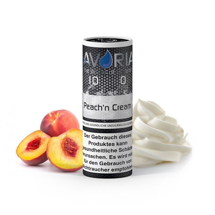Peach'n Cream E-Liquid 10ml