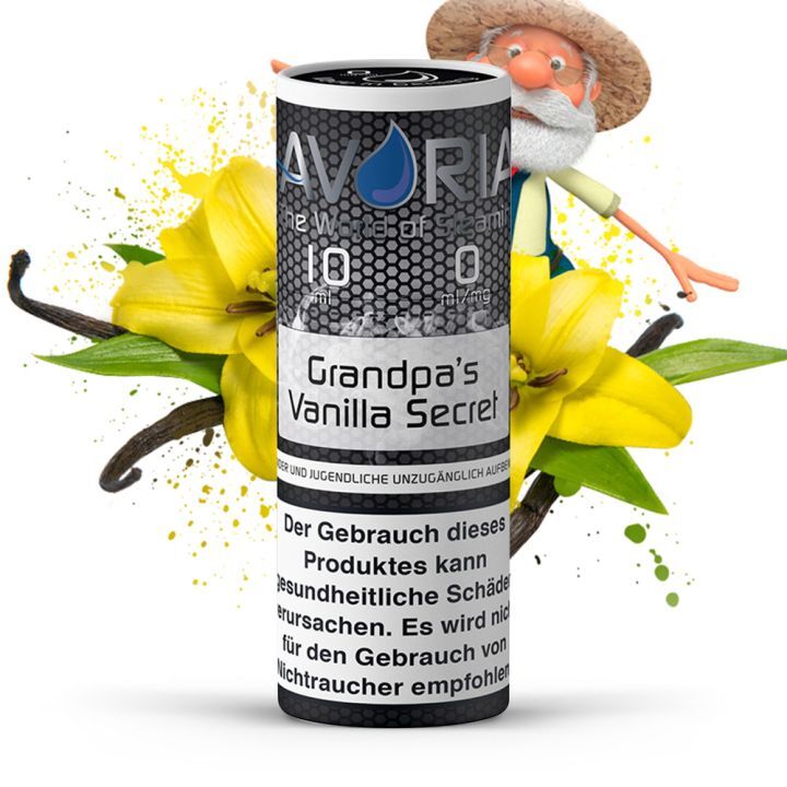Avoria - Grandpa's Vanilla Secret Liquid 10ml