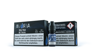 Avoria - Nikotin-Shots - 20mg (5er Pack) VPG (50/50)