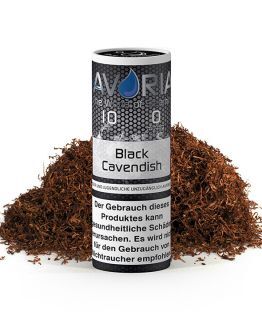 Black Cavendish E-Liquid 10ml 0 mg