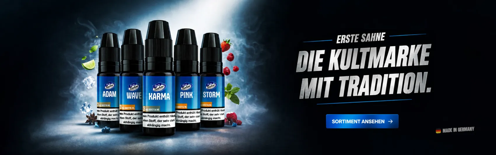 Erste Sahne Fertigliquids in 10 ml