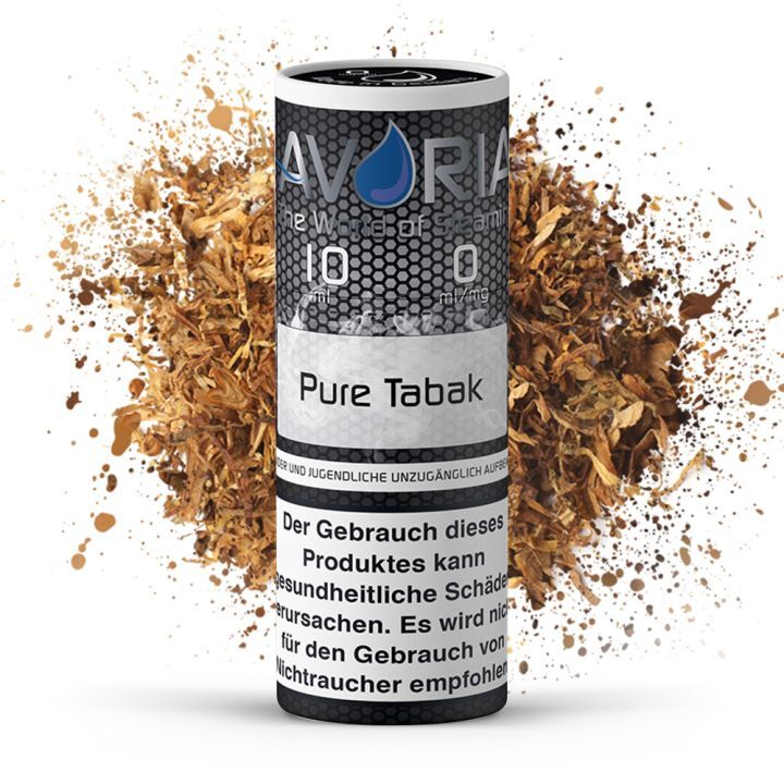 Avoria - Pure Tabak Liquid 10ml - ABVERKAUF
