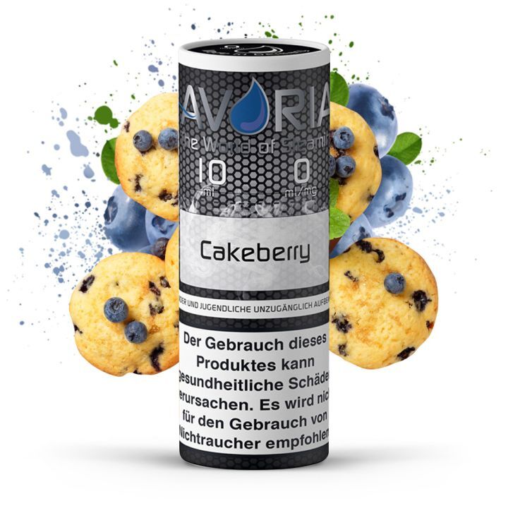 Avoria - Cakeberry Liquid 10ml - ABVERKAUF