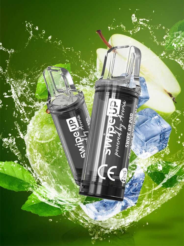 Swipe Up Pods & E-Zigaretten  Einfach, vorbefllt & Elfa kompatibel