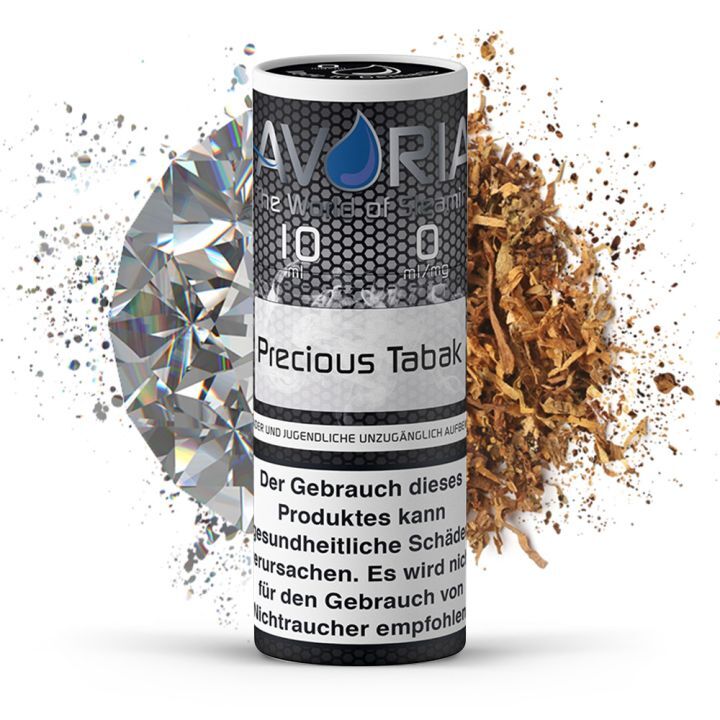 Avoria - Precious Tabak Liquid 10ml - ABVERKAUF